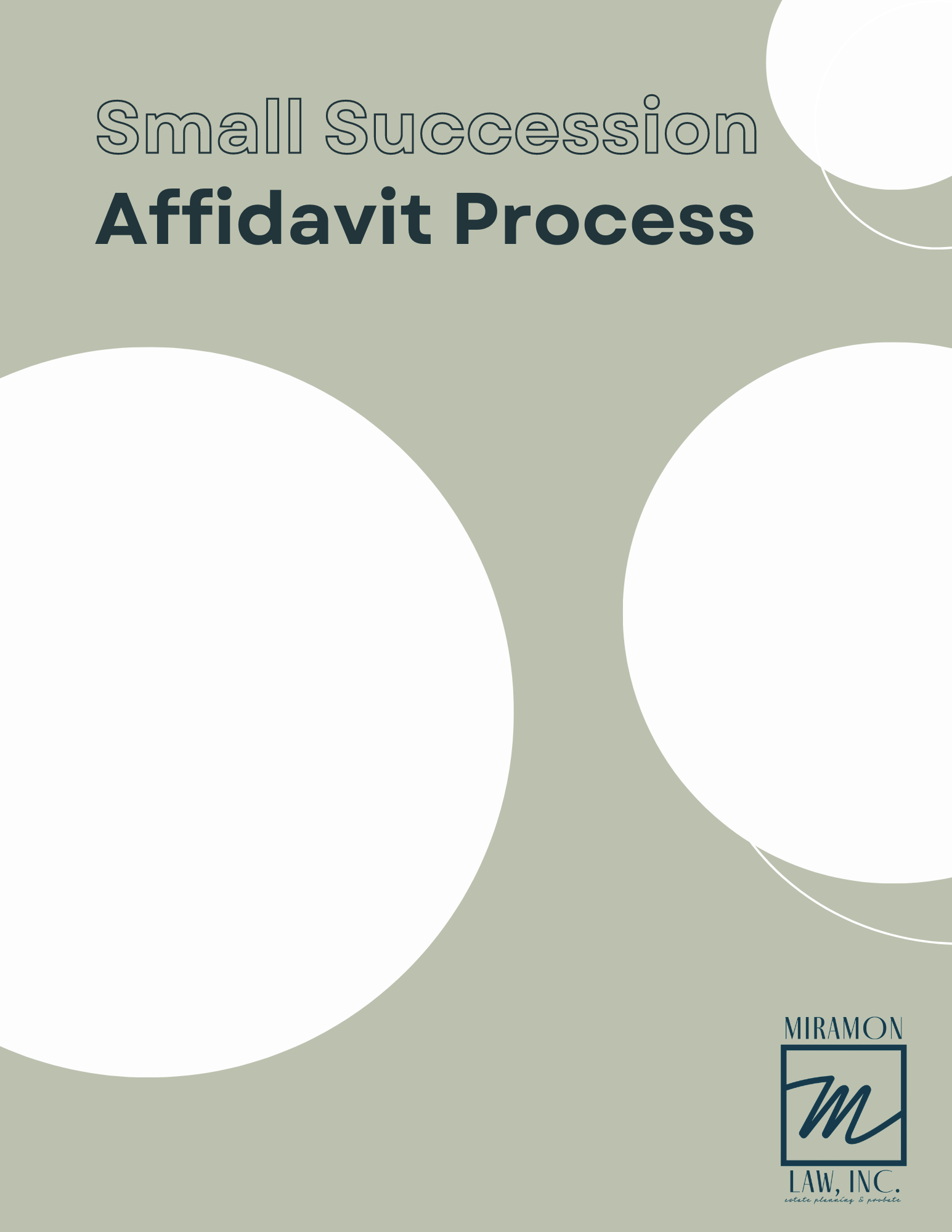Small Succession Affidavit Process